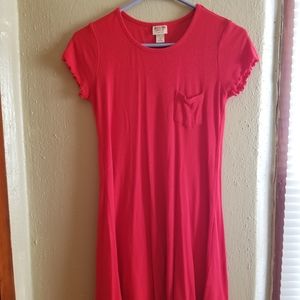 Red Tshirt Dress